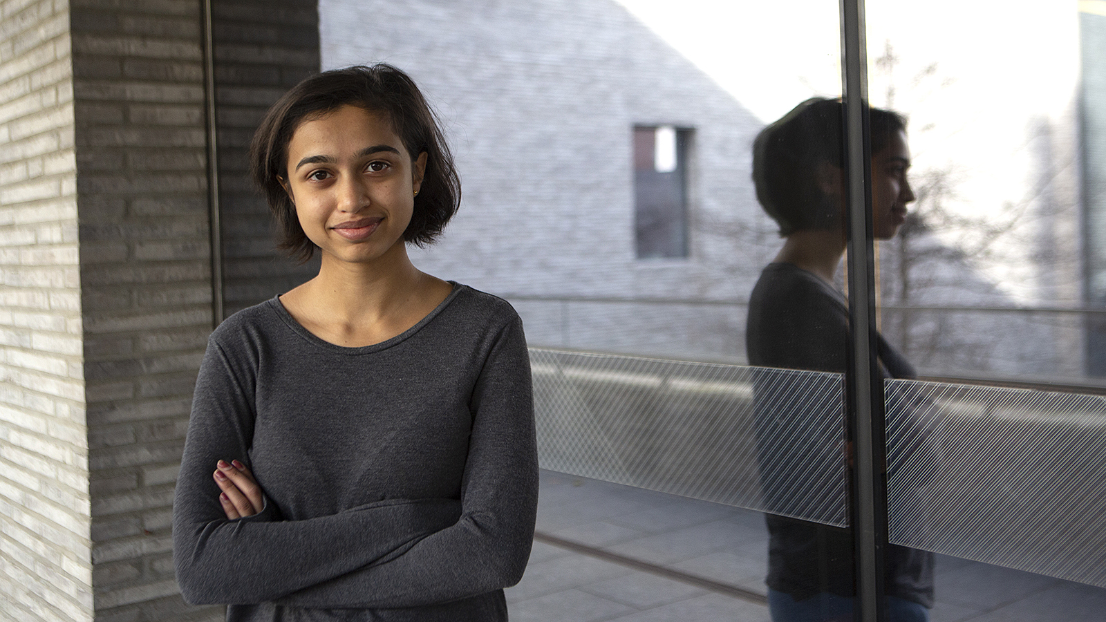 Riti Bhandarkar is an undergrad in the Department of Civil and Environmental Engineering. (Photo by Bumper DeJesus)