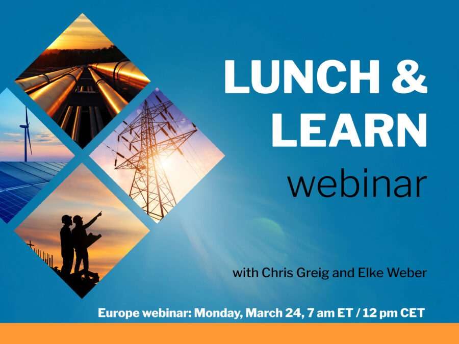 Lunch and Learn Webinar