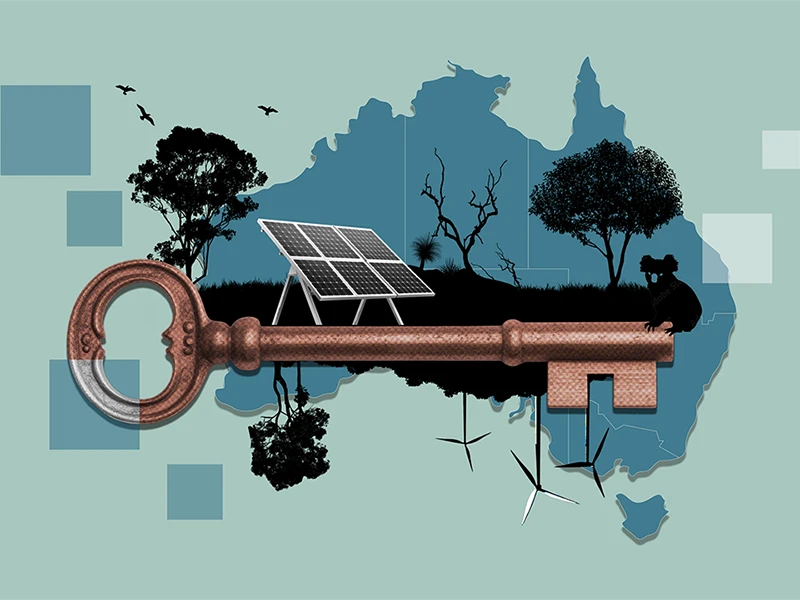 New research demonstrates that with collaboration between stakeholders, Australia can fully decarbonize its domestic and energy export economies by 2060 while avoiding harm to important areas for biodiversity outcomes, safeguarding agricultural activities, and respecting Indigenous land rights.