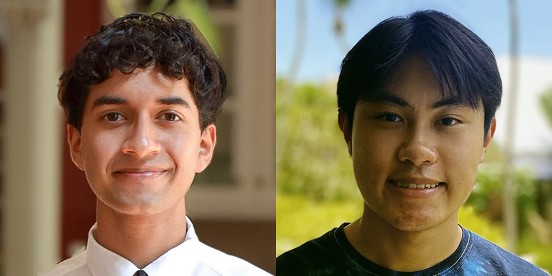 Rishi Subramanian and Justin Tam