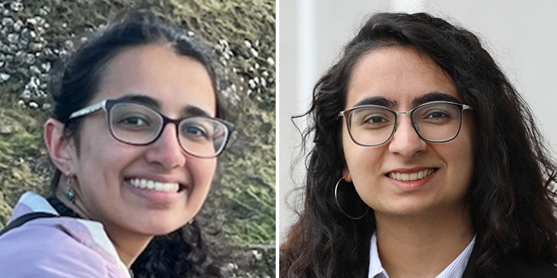 Ria Tomar and Aarushi Adlakha