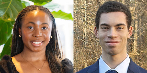 Totori Jolaosho and Seth Markey