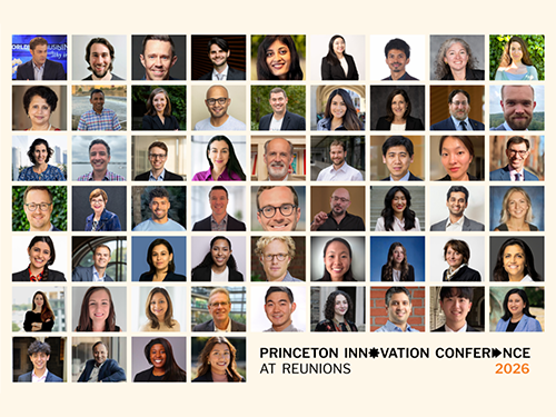 A grid of headshots for the 2026 Princeton Innovations Conference
