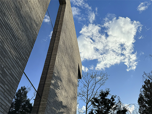 Window and clouds