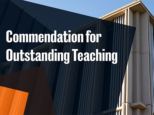 Commendation graphic